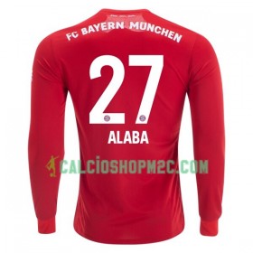 Bayern Monaco David Alaba 27 Maglia Prima 2019/2020 Manica Lunga